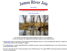 Tablet Screenshot of jamesriverjets.com